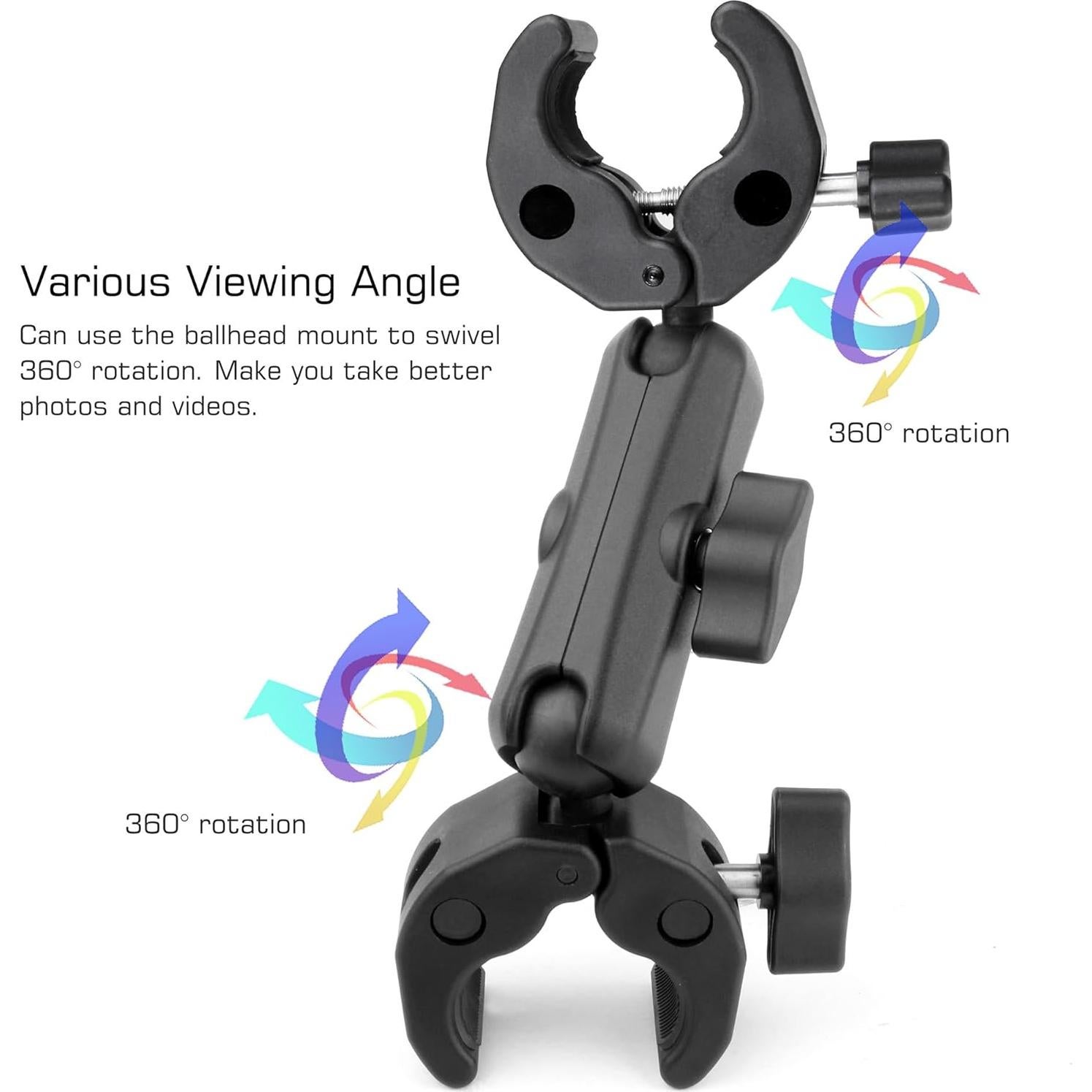 Soporte Doble para Cámara GEPULY con Brazo Mágico 20-50mm