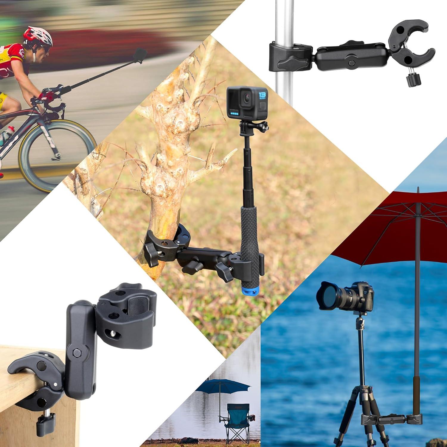 Soporte Doble para Cámara GEPULY con Brazo Mágico 20-50mm