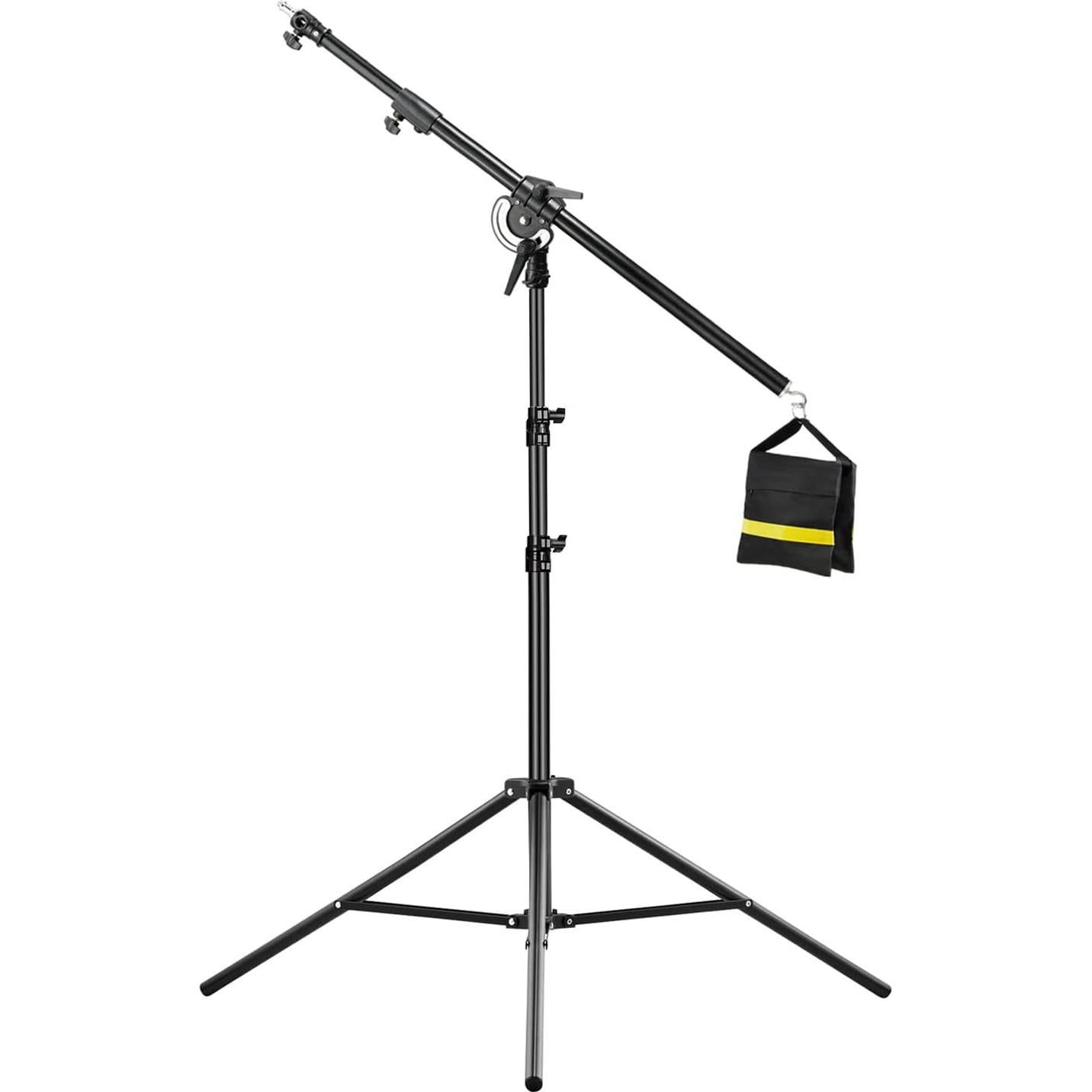 Soporte de Luz Ajustable SUPON 300cm con Brazo Boom y Bolsa de Arena