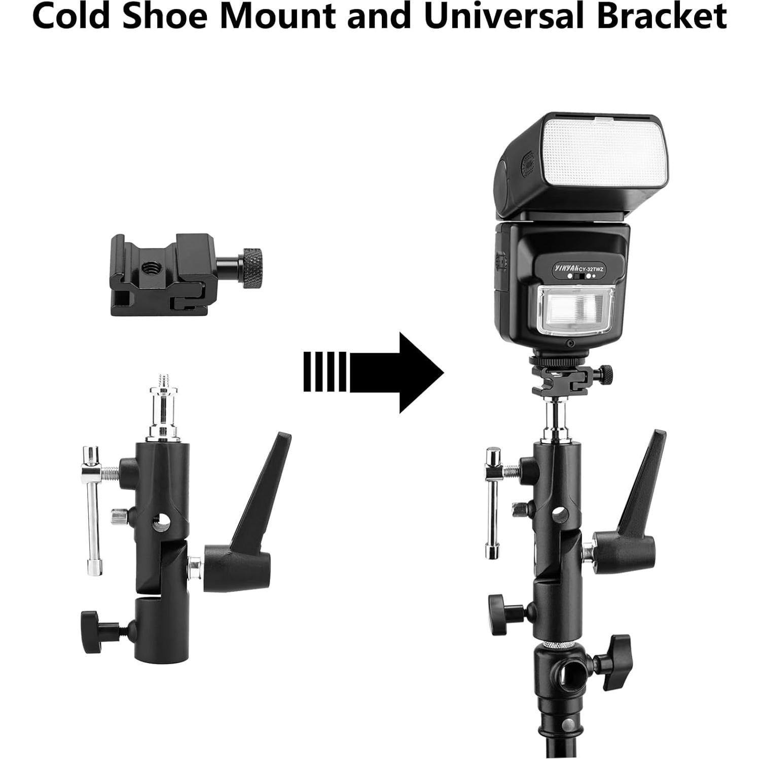 Kit de Reflector de Luz 5-en-1 TENBEST 80cm con Soporte Universal