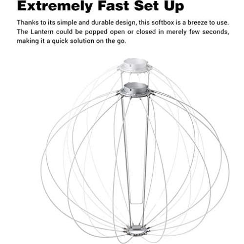Softbox Lantern Godox 50cm para SL-60W SL150W II FV150 AD300PRO