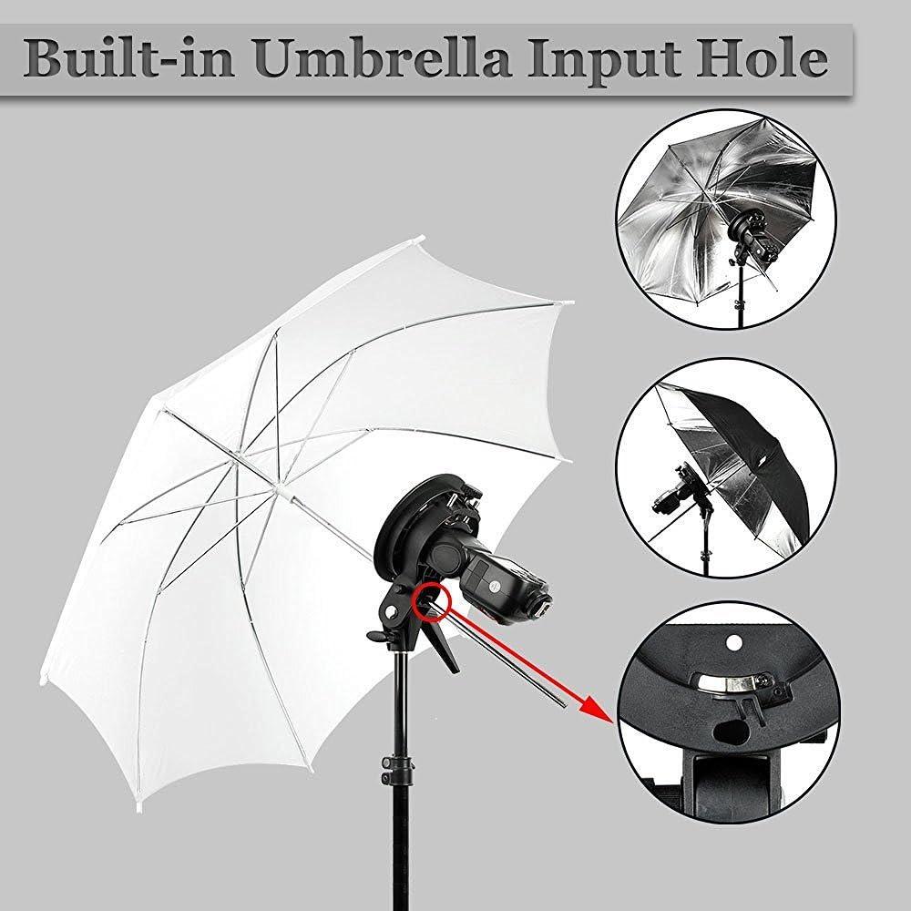 S Type Bracket Stable Bowens S Mount Holder for Speedlite Flash Snoot Softbox Photo Studio Plastic Umbrella Mount Bracket