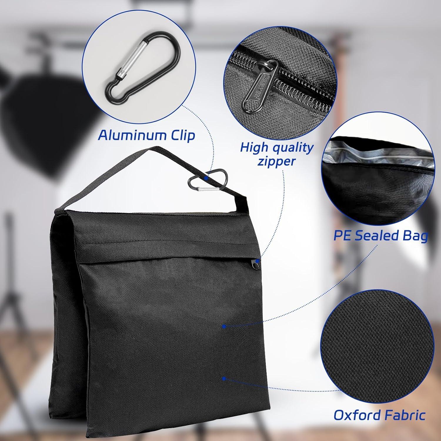 Paquete de 2 bolsas de arena Hikpik para trípodes y exteriores