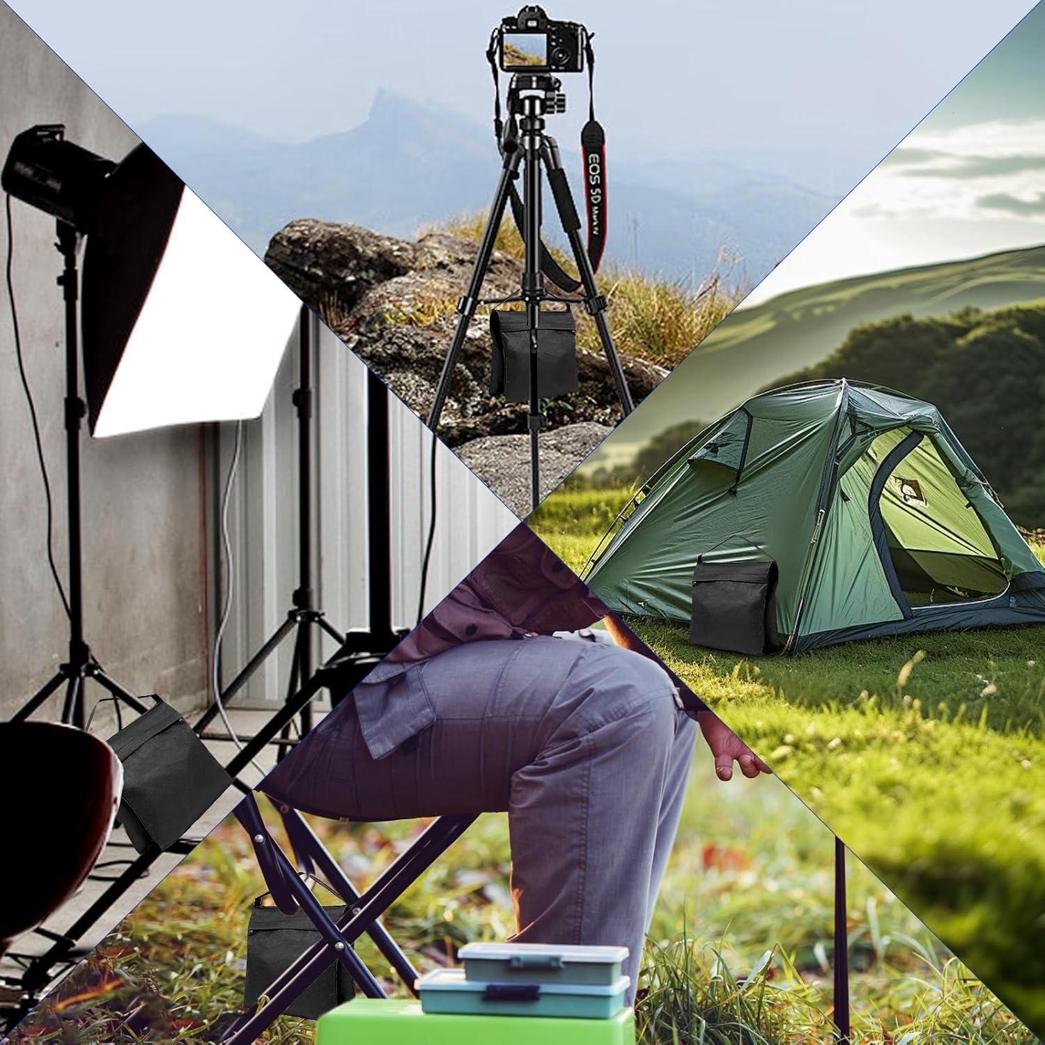 Paquete de 2 bolsas de arena Hikpik para trípodes y exteriores