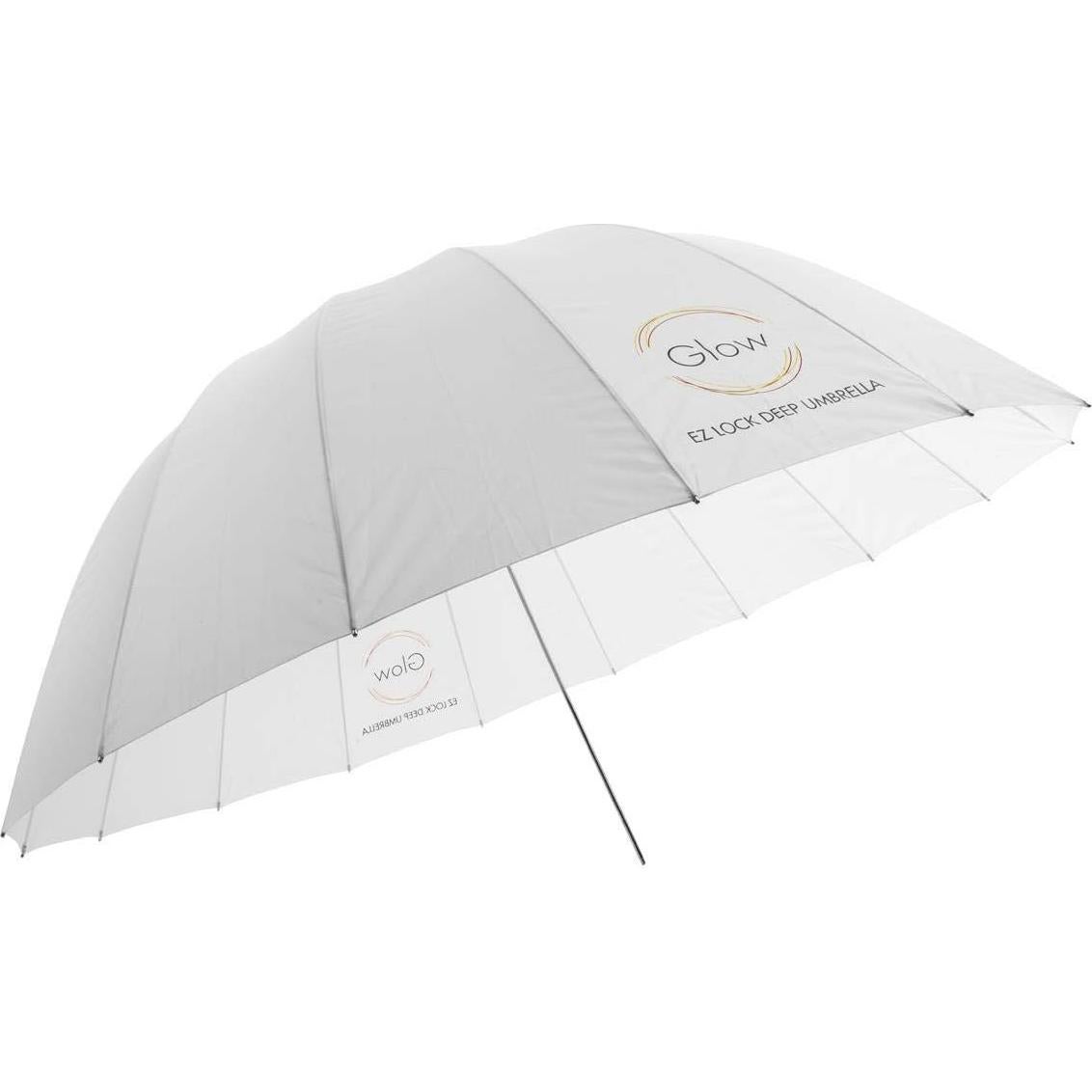 Paraguas Profundo Translúcido Glow Easy Lock 1.11 kg 130 cm