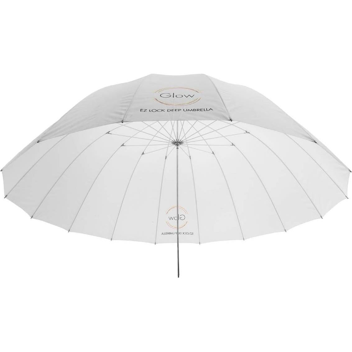 Paraguas Profundo Translúcido Glow Easy Lock 1.11 kg 130 cm