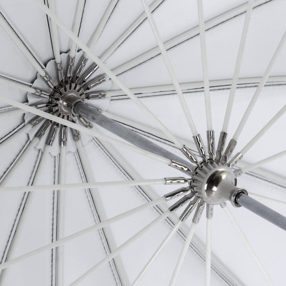 Paraguas Profundo Translúcido Glow Easy Lock 1.11 kg 130 cm