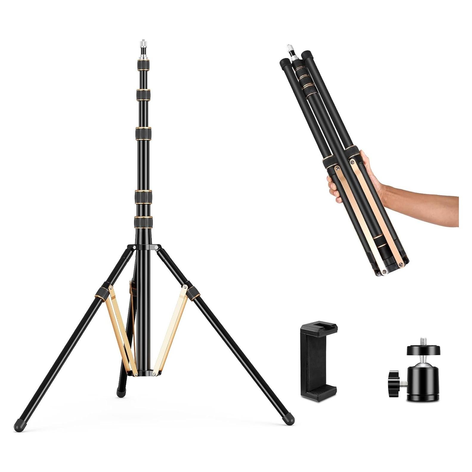 Soporte de trípode de aluminio Soonpho SL-285 ajustable 2.7m