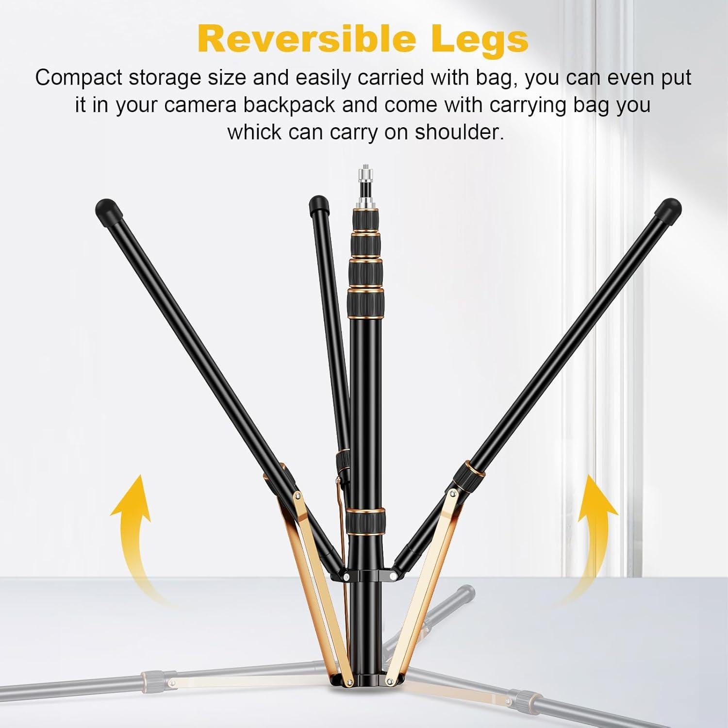 Soporte de trípode de aluminio Soonpho SL-285 ajustable 2.7m