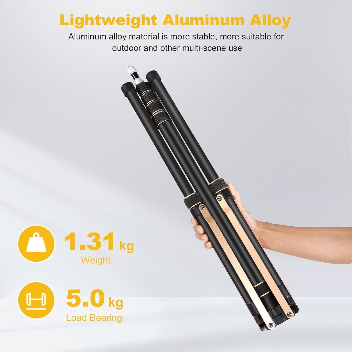 Soporte de trípode de aluminio Soonpho SL-285 ajustable 2.7m