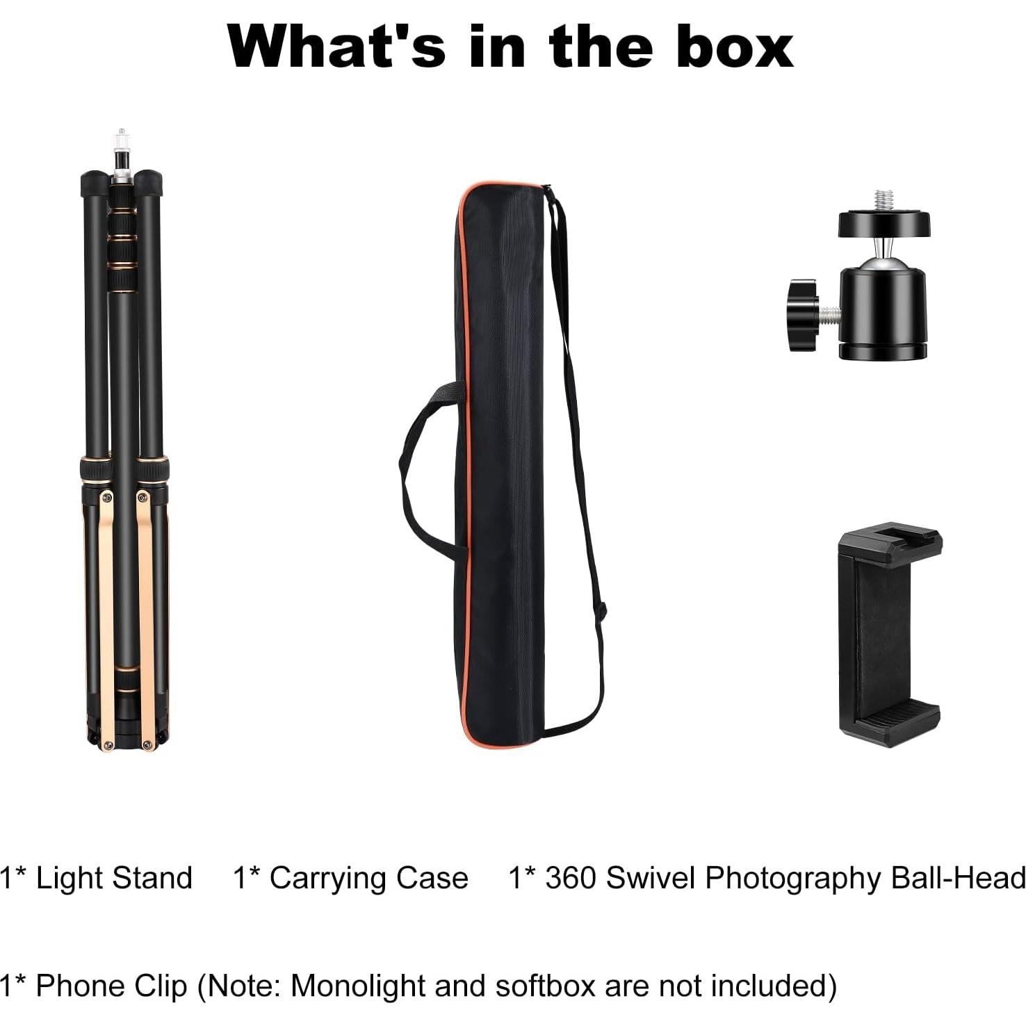 Soporte de trípode de aluminio Soonpho SL-285 ajustable 2.7m