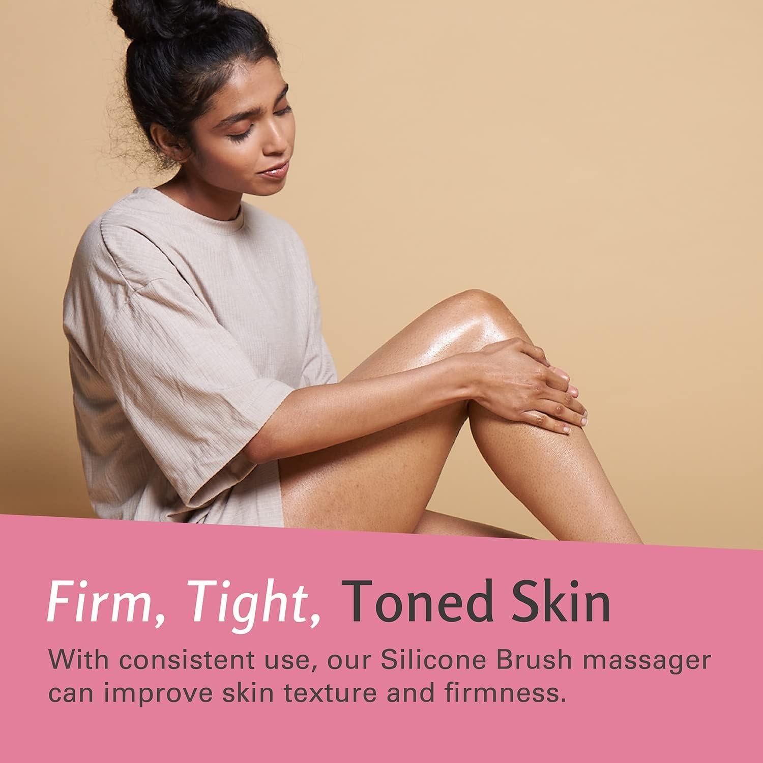 Cepillo Masajeador de Silicona M3 Naturals Anticelulitis