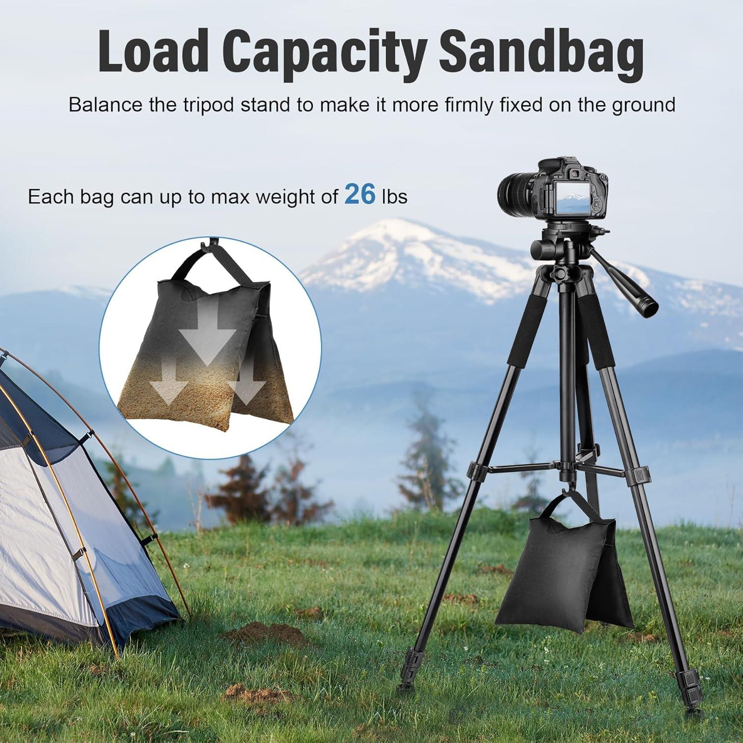 8 Bolsas de Arena para Estudio Fotográfico Evekea 11.34 kg