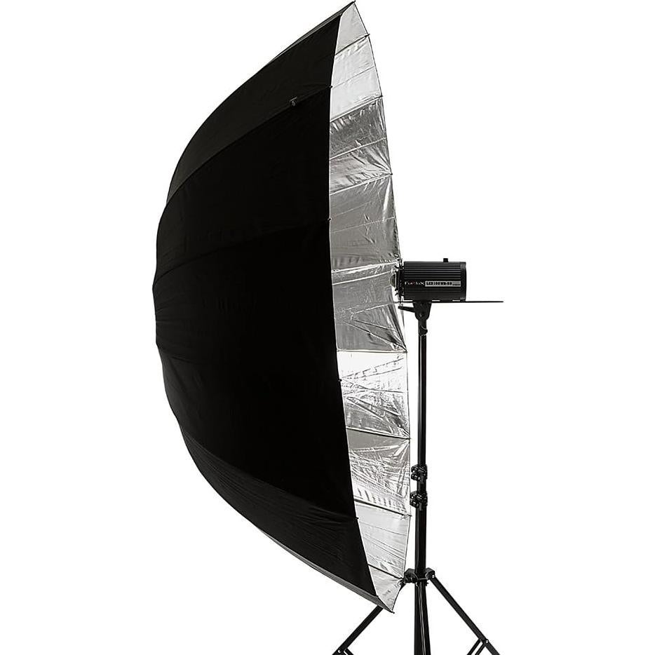 Paraguas Reflectante Parabólico Fotodiox 165cm Negro/Plata