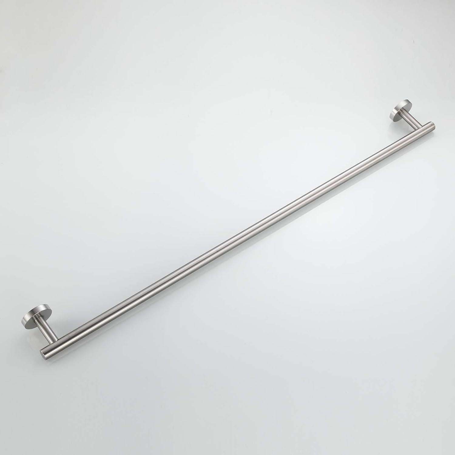 Barra de Toalla USHOWER 66 cm Acero Inoxidable Cromo Pulido