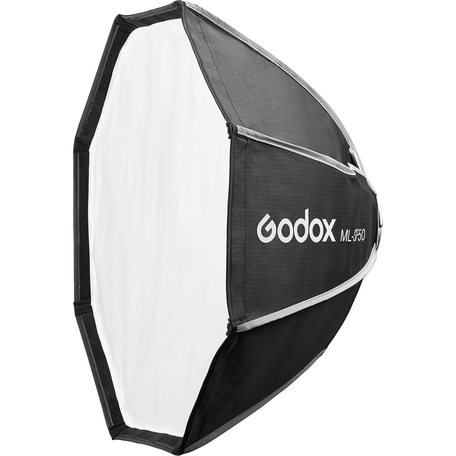 Softbox Octagonal Godox ML-SF50 50cm con Rejilla Panal