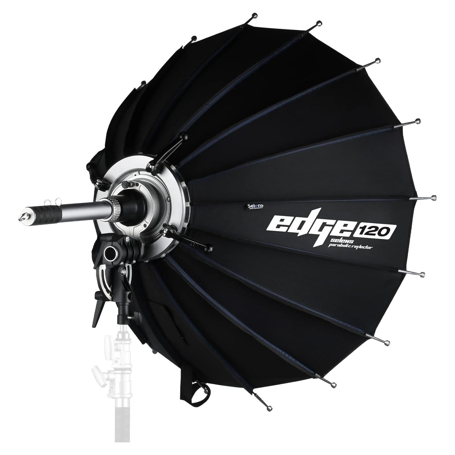 Reflector Parabólico Selens SER120 120cm con Varilla de Enfoque