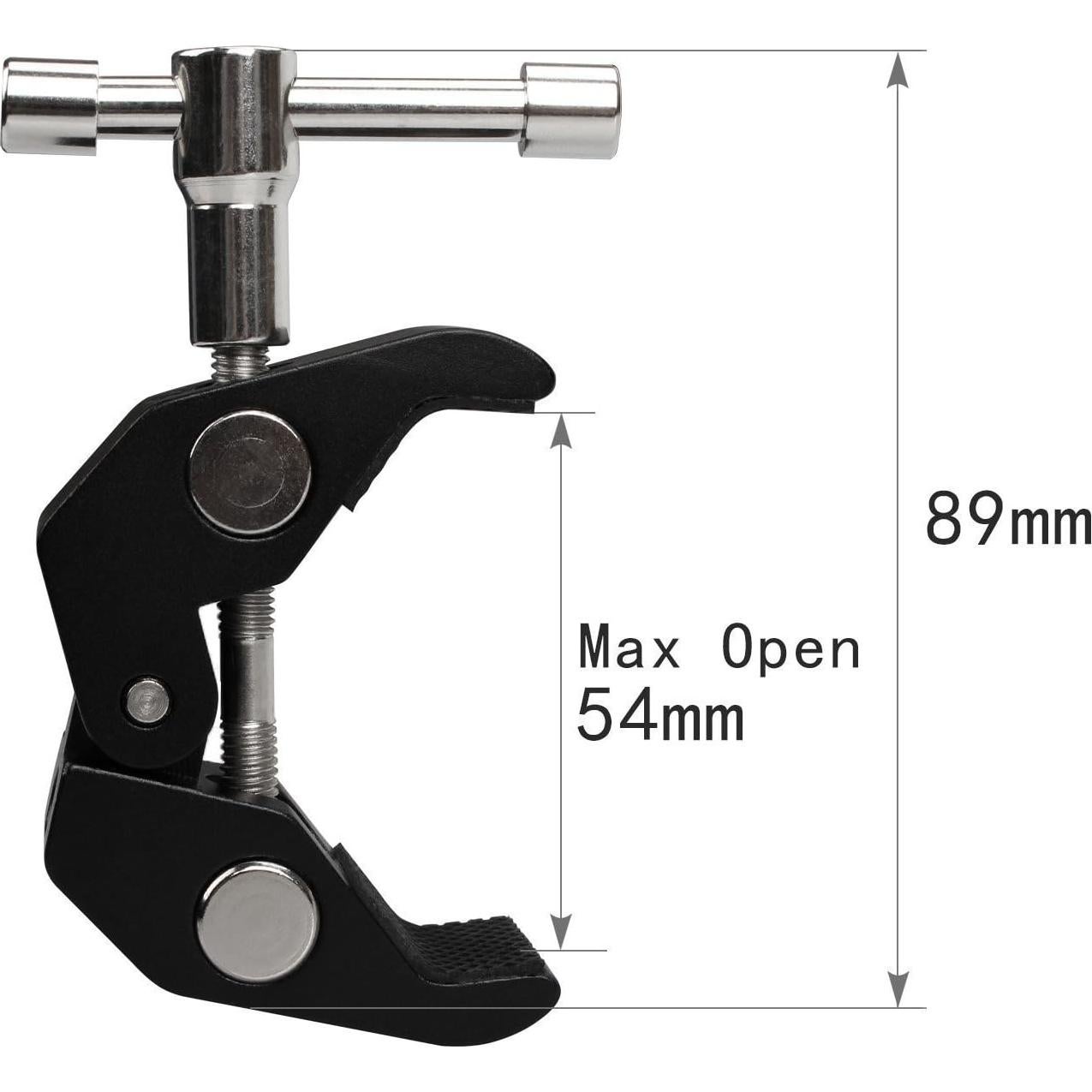 Abrazadera Super Anwenk 2Pack 54mm para Cámara y Accesorios