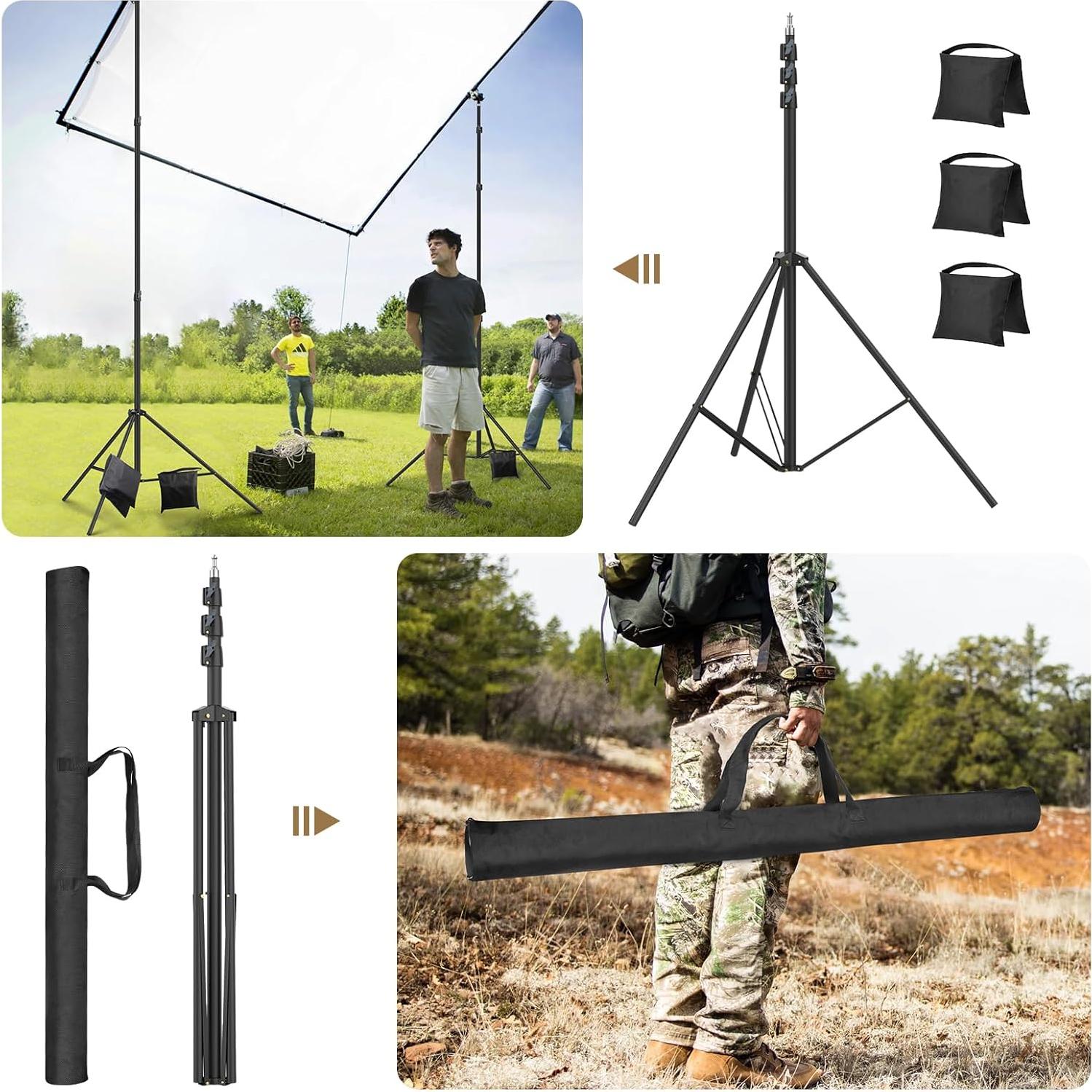 Trípode Alto Sdfghj 500cm para Video Cámara Profesional