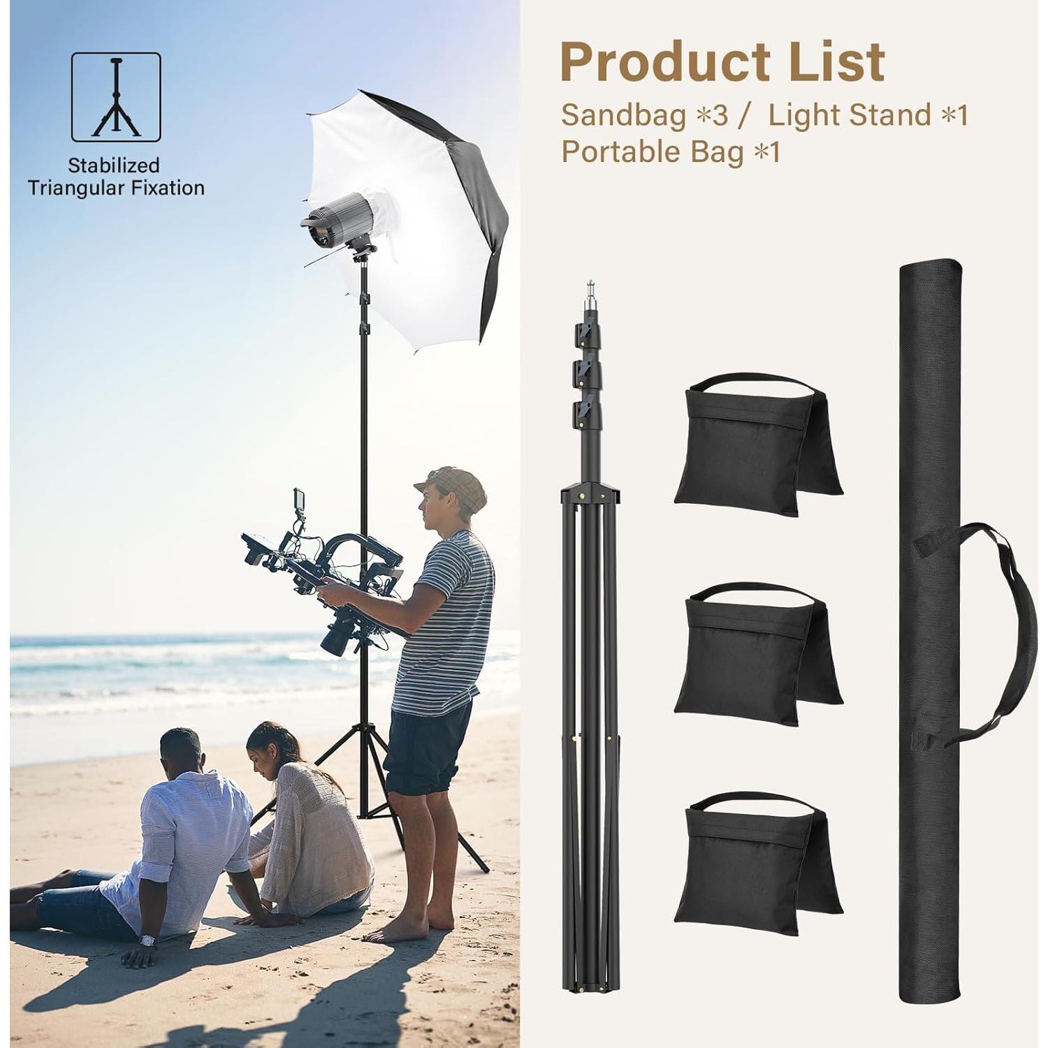 Trípode Alto Sdfghj 500cm para Video Cámara Profesional