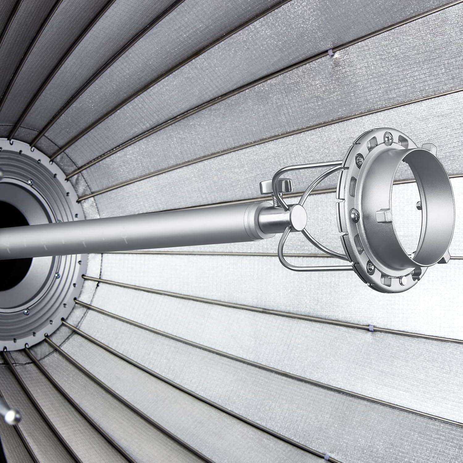 Softbox Parabólico Godox P68 para Fotografía - 106x35 cm