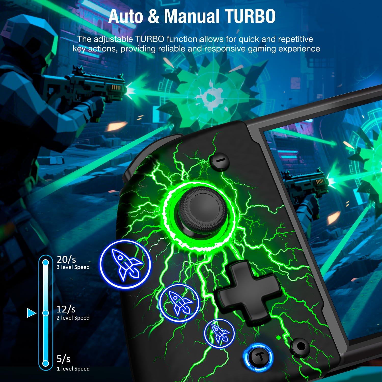 Controlador Inalámbrico LIFUFUTEE para Nintendo Switch