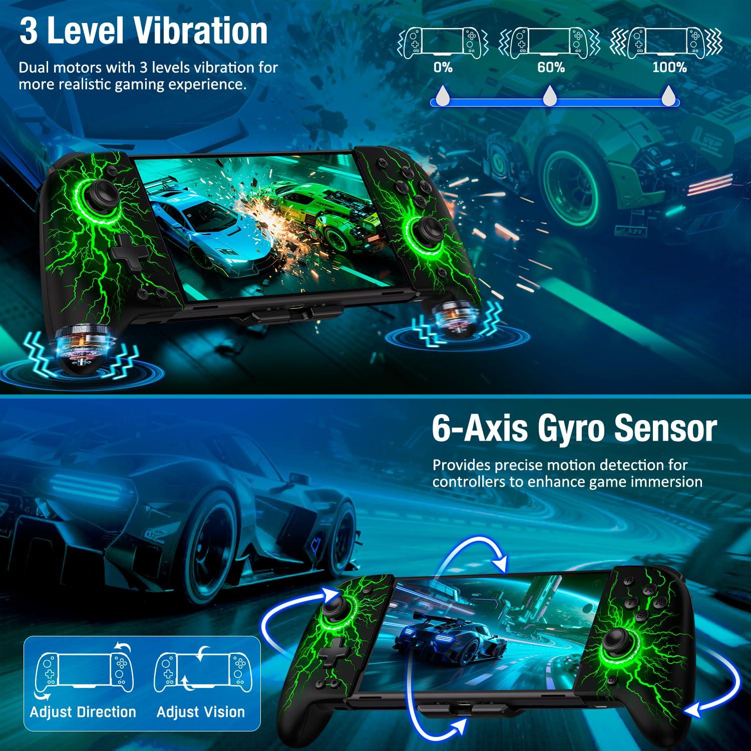 Controlador Inalámbrico LIFUFUTEE para Nintendo Switch