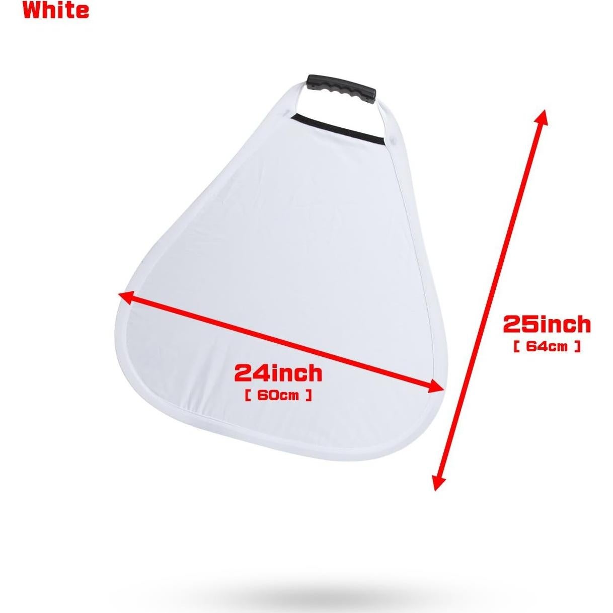 Reflector Triangular 2en1 UNPLUGGED STUDIO AC-034 63x60 cm