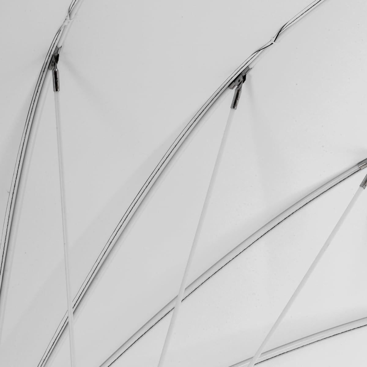 Paraguas Profundo Glow EZ Lock 165 cm Fibra de Vidrio Blanco