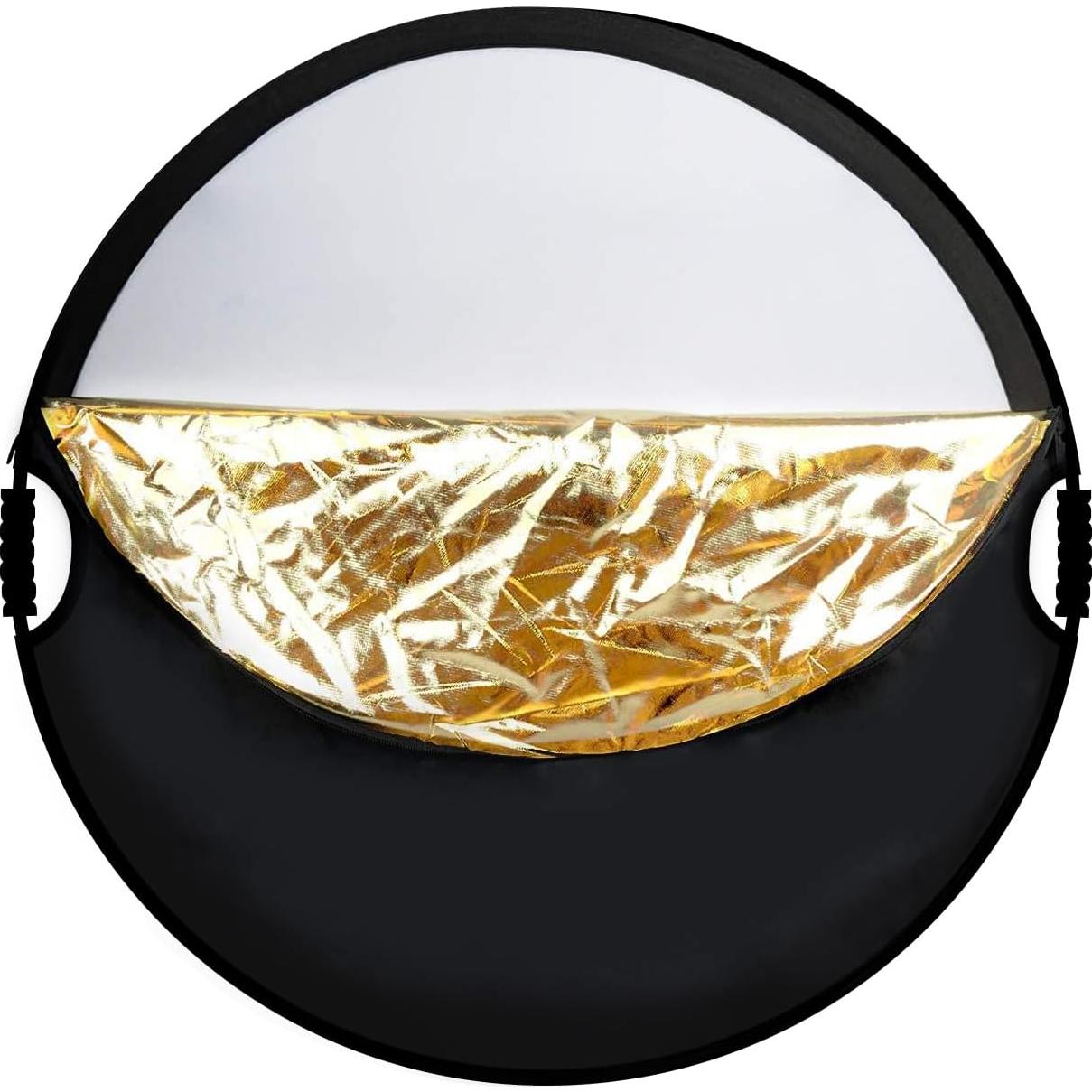 Reflector Fotográfico 5-en-1 GVM 78cm con Estuche