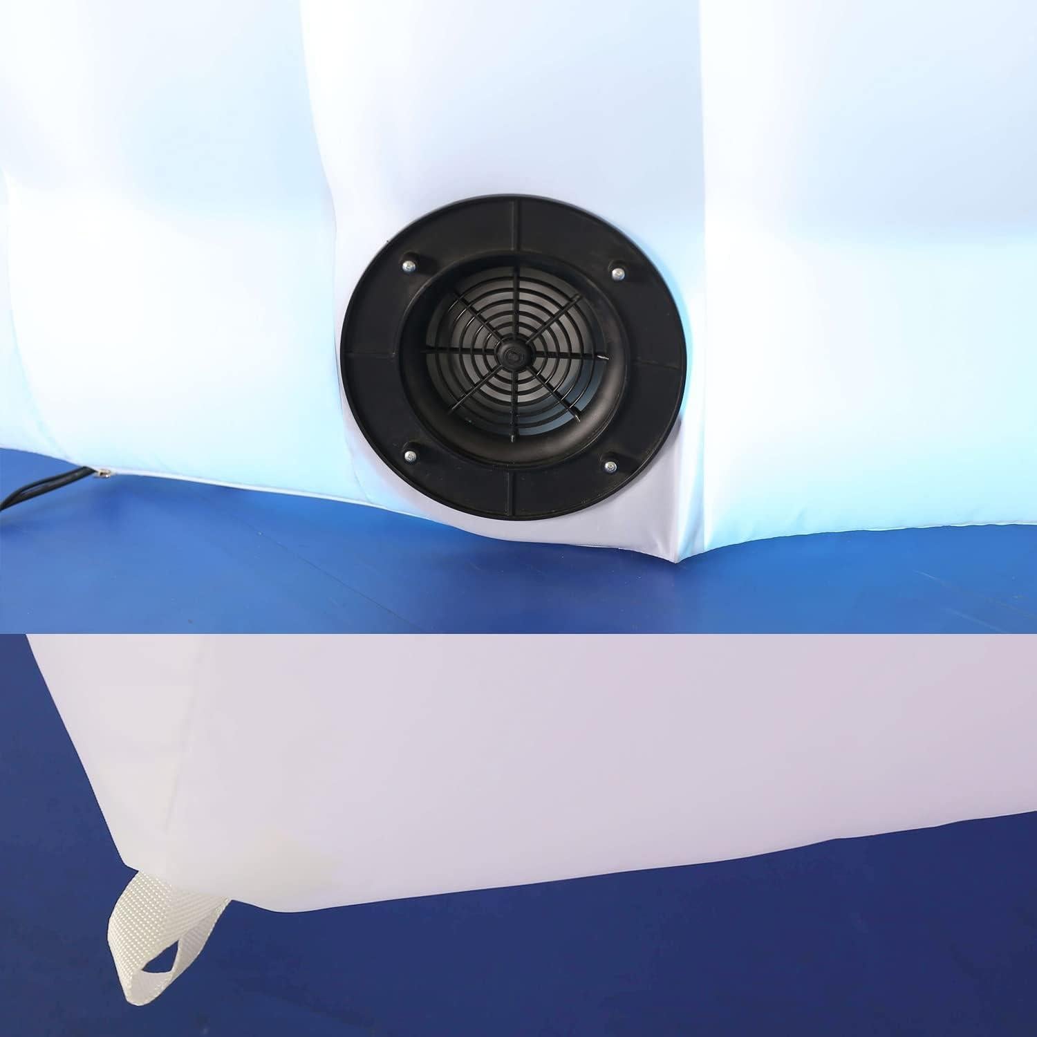 Cabina Fotográfica Inflable SAYOK 2.5x2.5m Blanca con Ventilador