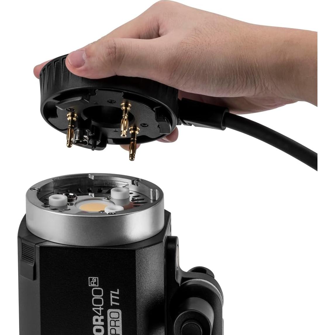 Cabezal de Flash Portátil Godox H400P 400ws para XPLOR 400PRO