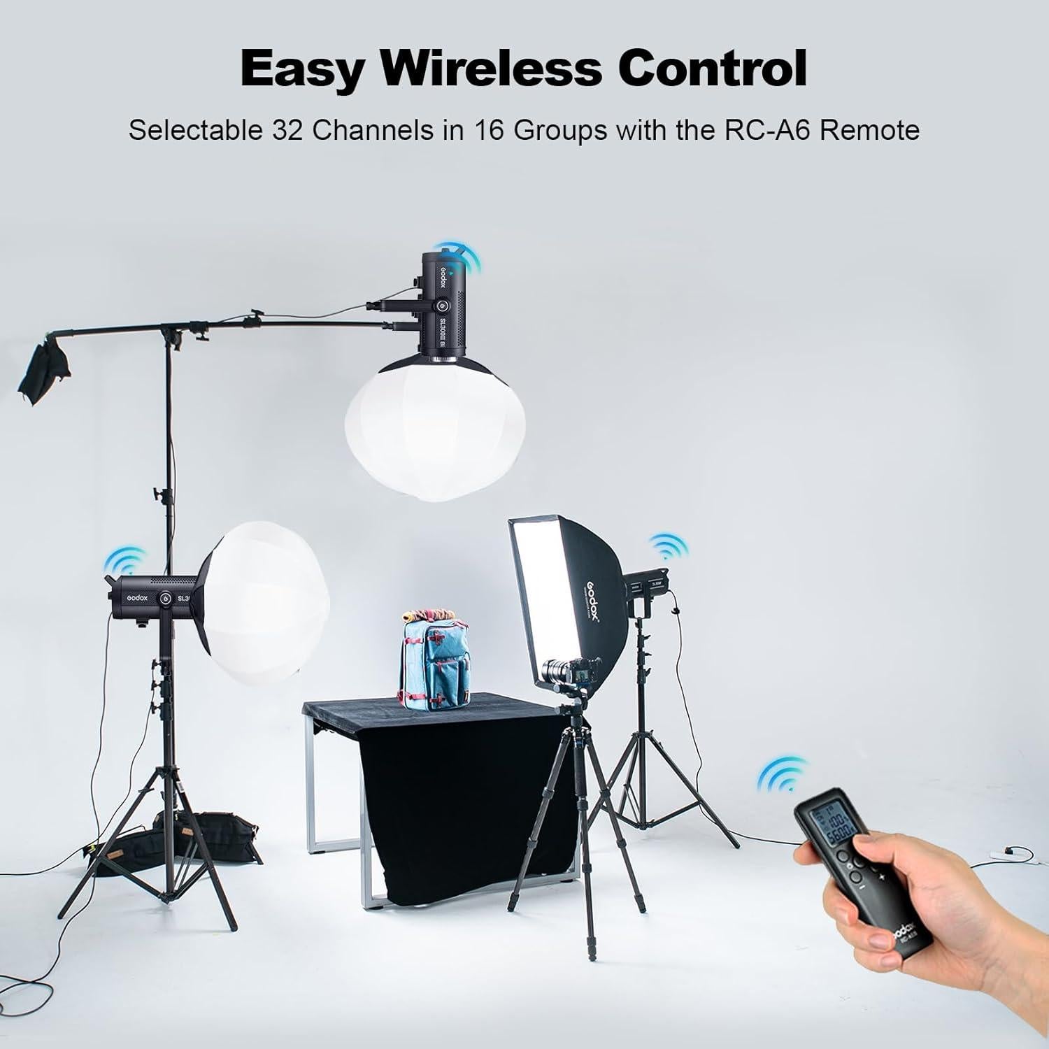 Luz LED Bi-Color Godox SL300 330W 2800-6500K 120,000 Lux