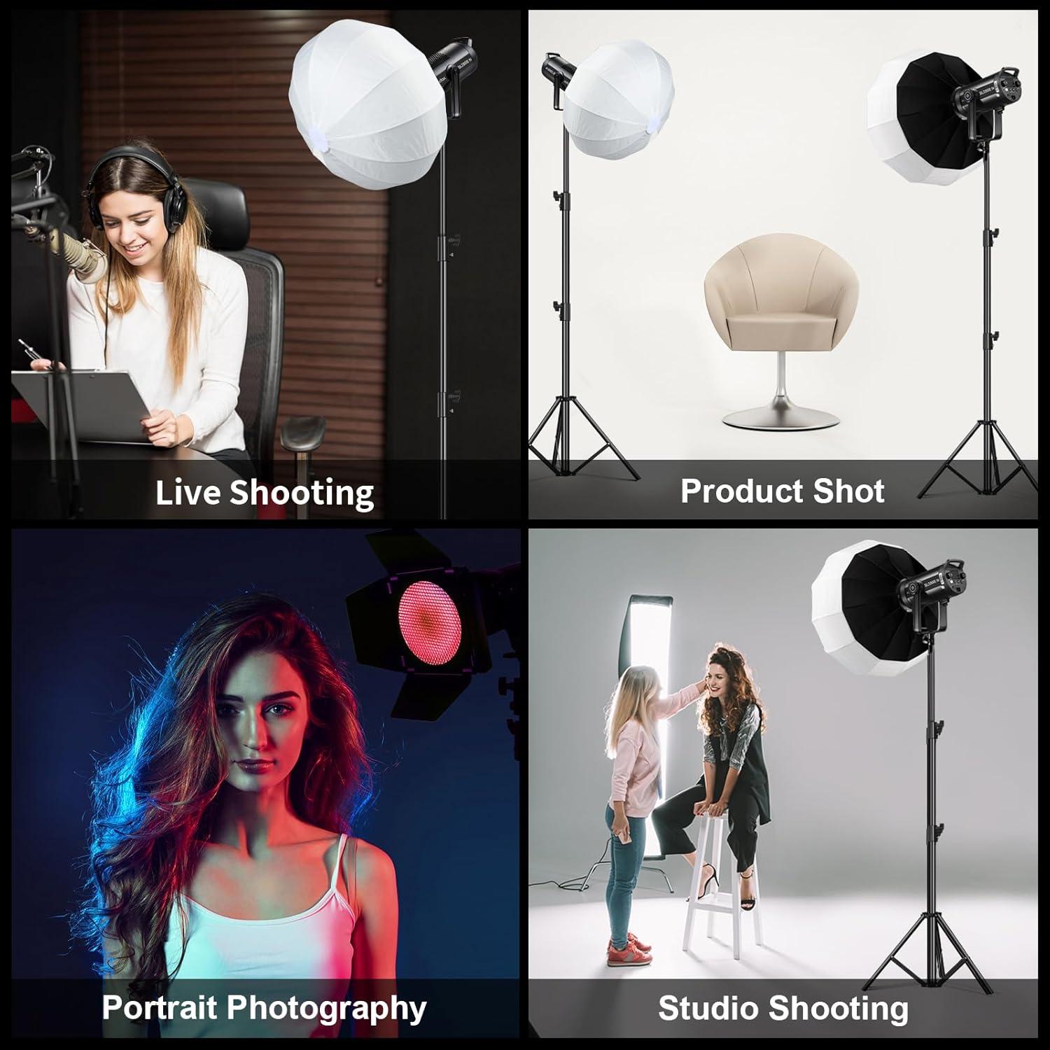 Luz LED Bi-Color Godox SL300 330W 2800-6500K 120,000 Lux