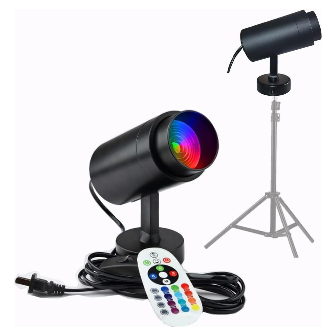 Foco LED RGB Peanutech VL02 para Fotografía y Video 30W