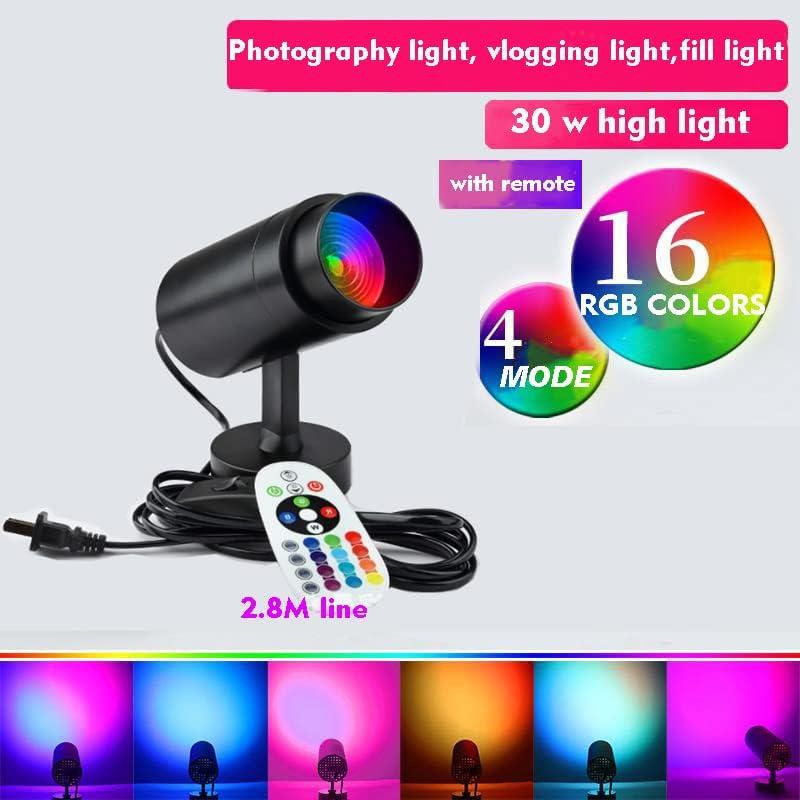 Foco LED RGB Peanutech VL02 para Fotografía y Video 30W