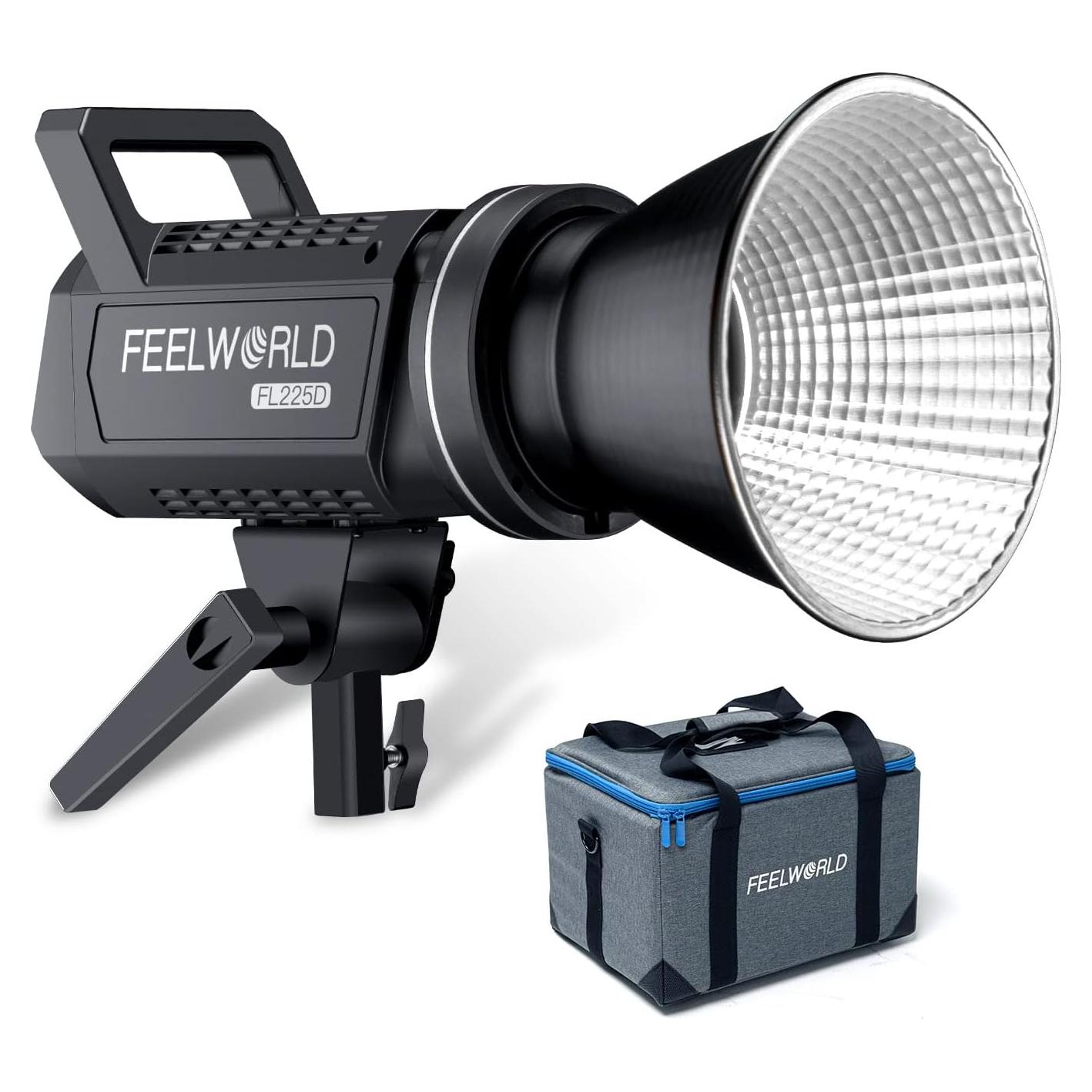 Luz de Estudio de Video FEELWORLD FL225D 225W 5600K CRI96+