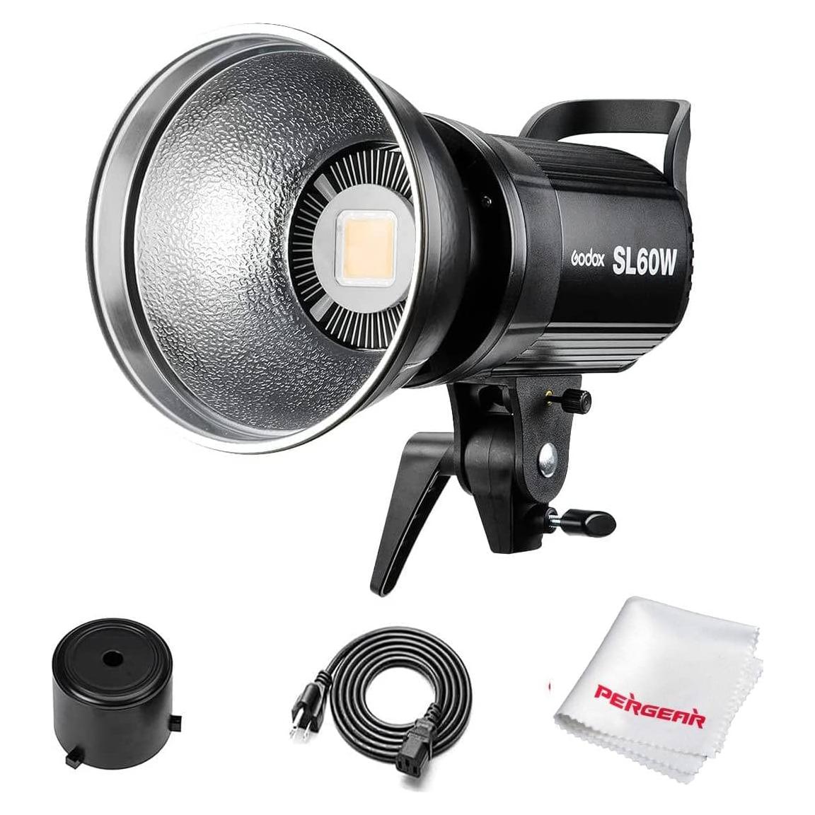 Luz de Video LED Godox SL-60W 60W CRI95+ 5600K Ajustable