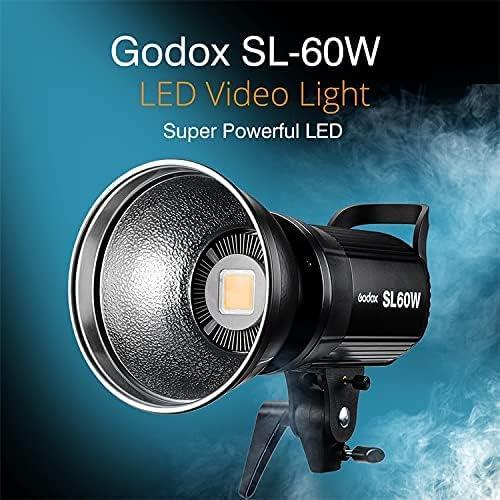 Luz de Video LED Godox SL-60W 60W CRI95+ 5600K Ajustable