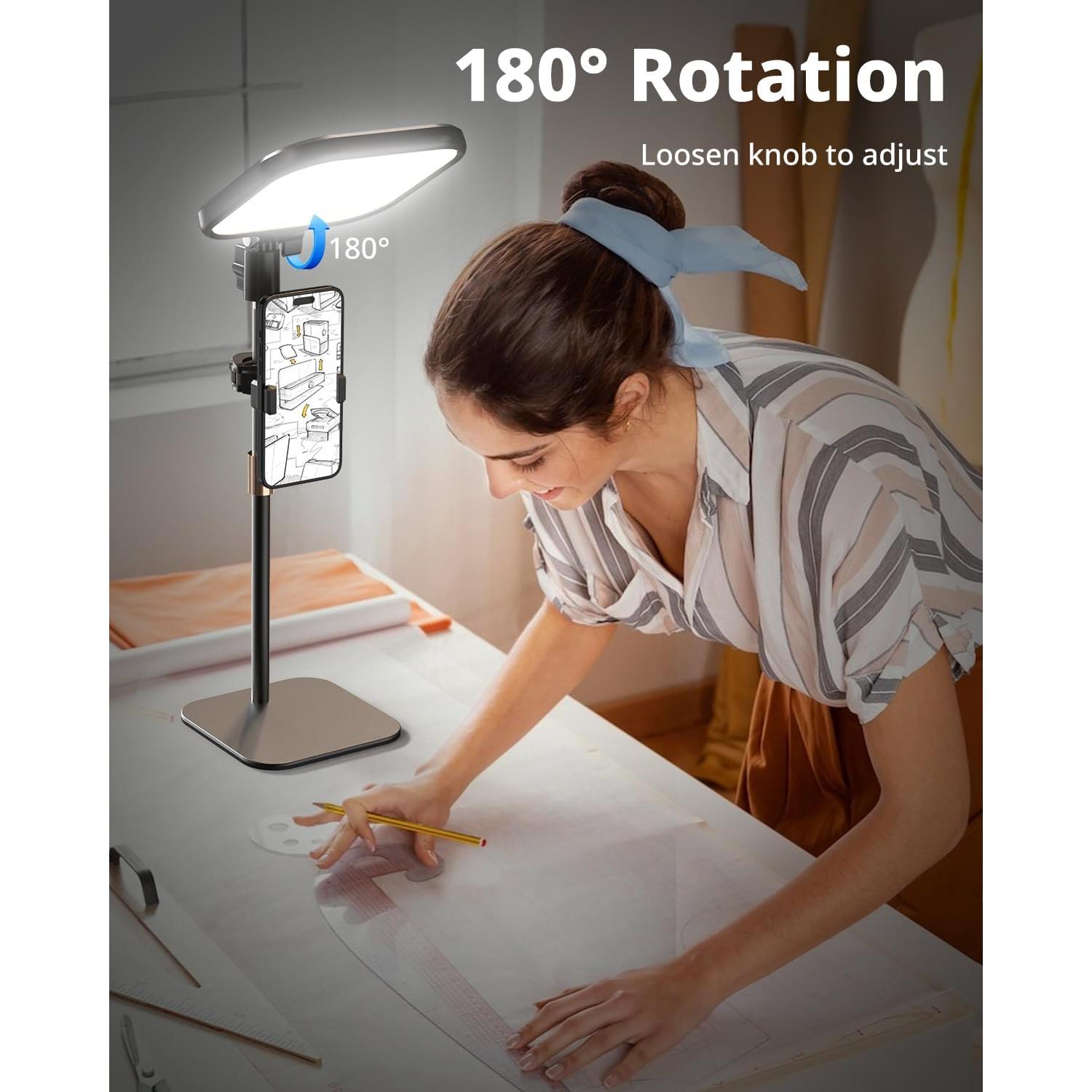 Iluminación UBeesize para Videoconferencias con Soporte