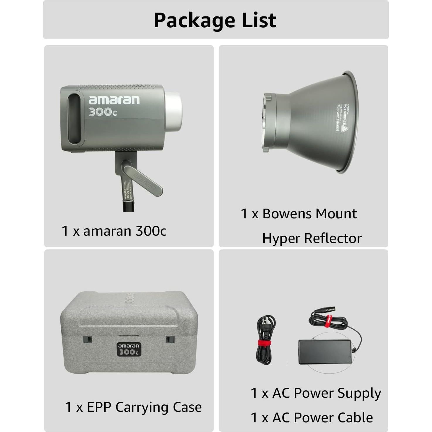 Luz LED de Estudio Aputure amaran 300c RGB 300W