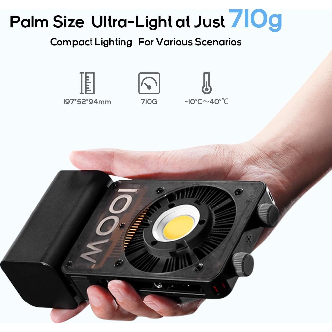 Luz de Video ZHIYUN CINEPEER CX100 100W 2700K-6500K LED