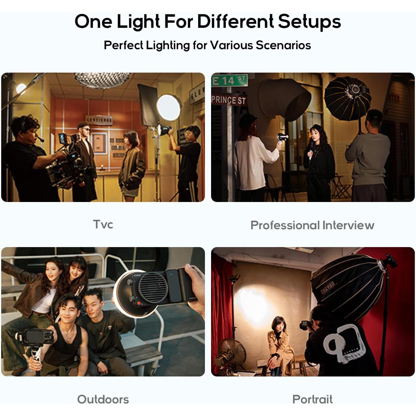 Luz de Video ZHIYUN CINEPEER CX100 100W 2700K-6500K LED