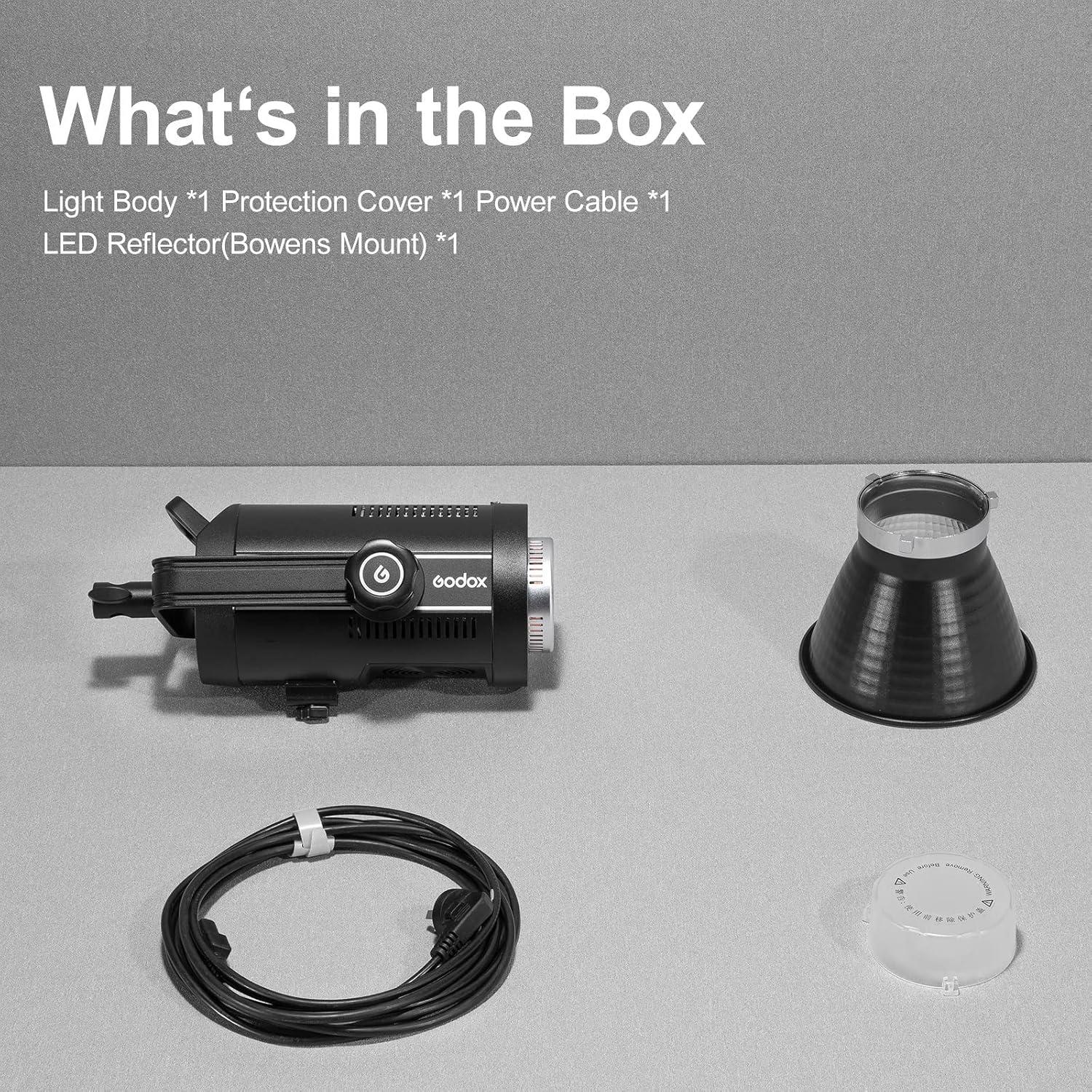 Luz de Video LED Godox SL-150III 5600K-1200K CRI96+