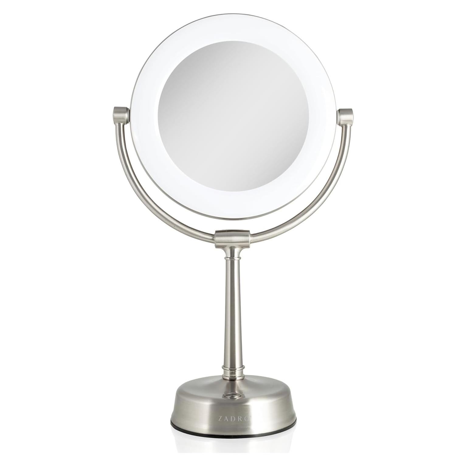 Espejo de Maquillaje Iluminado Zadro SLVRLT 10X/1X 52.83 cm