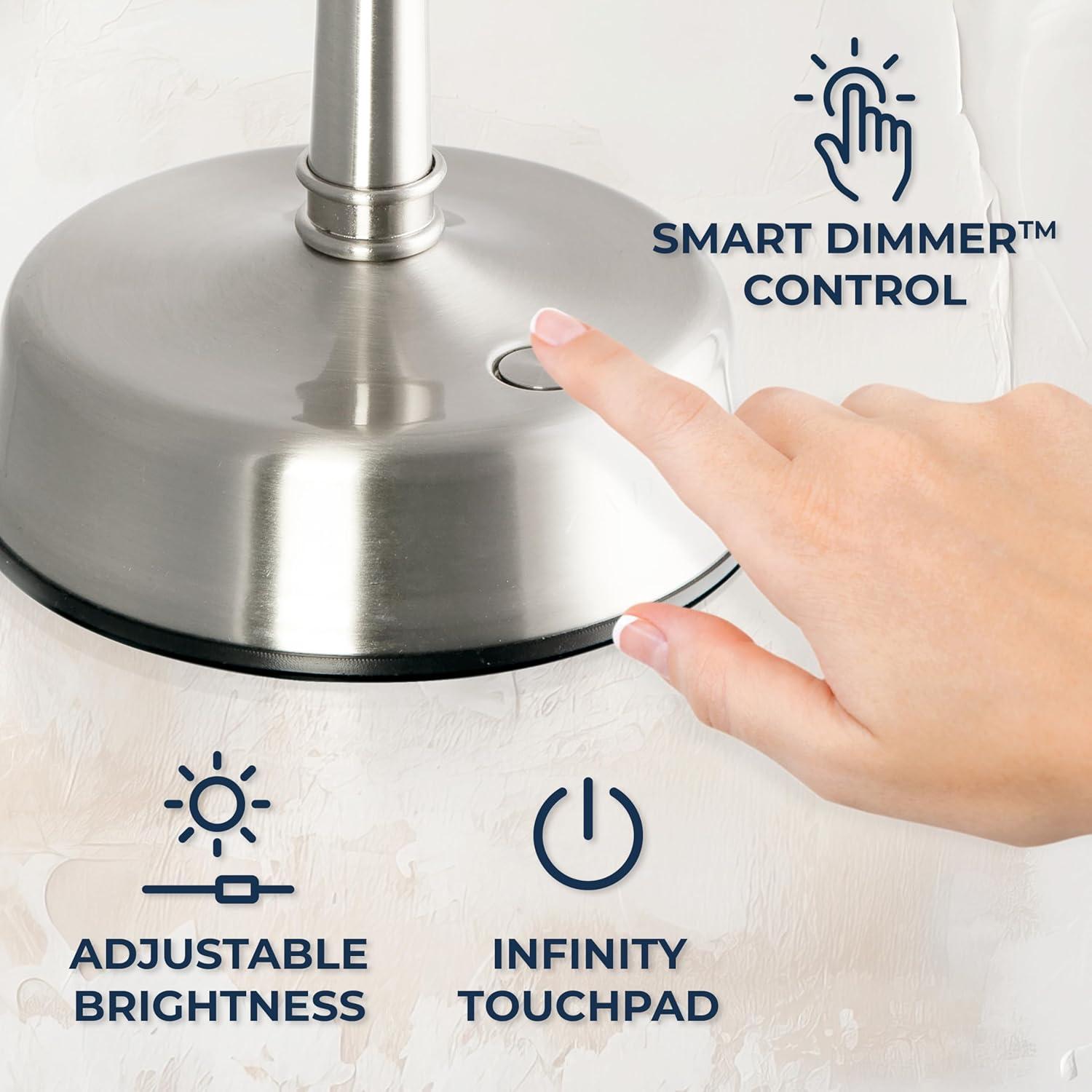 Espejo de Maquillaje Iluminado Zadro SLVRLT 10X/1X 52.83 cm