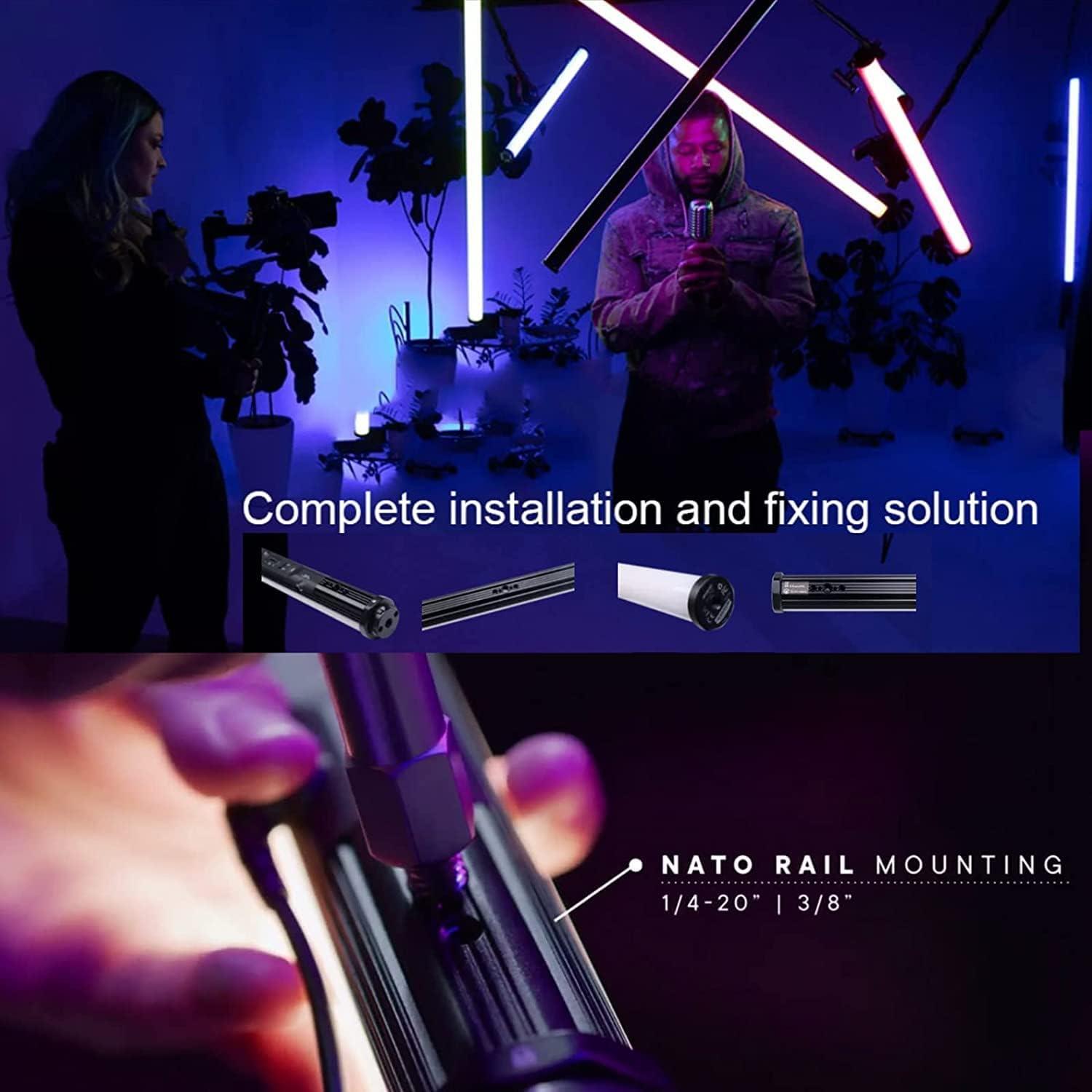 Luz de Tubo LED Aputure Amaran T2C 60cm RGBWW 20W 2500K-7500K