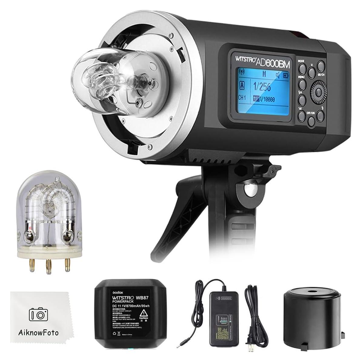 Flash Estroboscópico Godox AD600BM 600Ws Montura Bowens