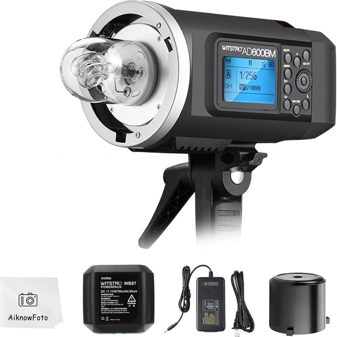 Flash Estroboscópico Godox AD600BM 600Ws Montura Bowens