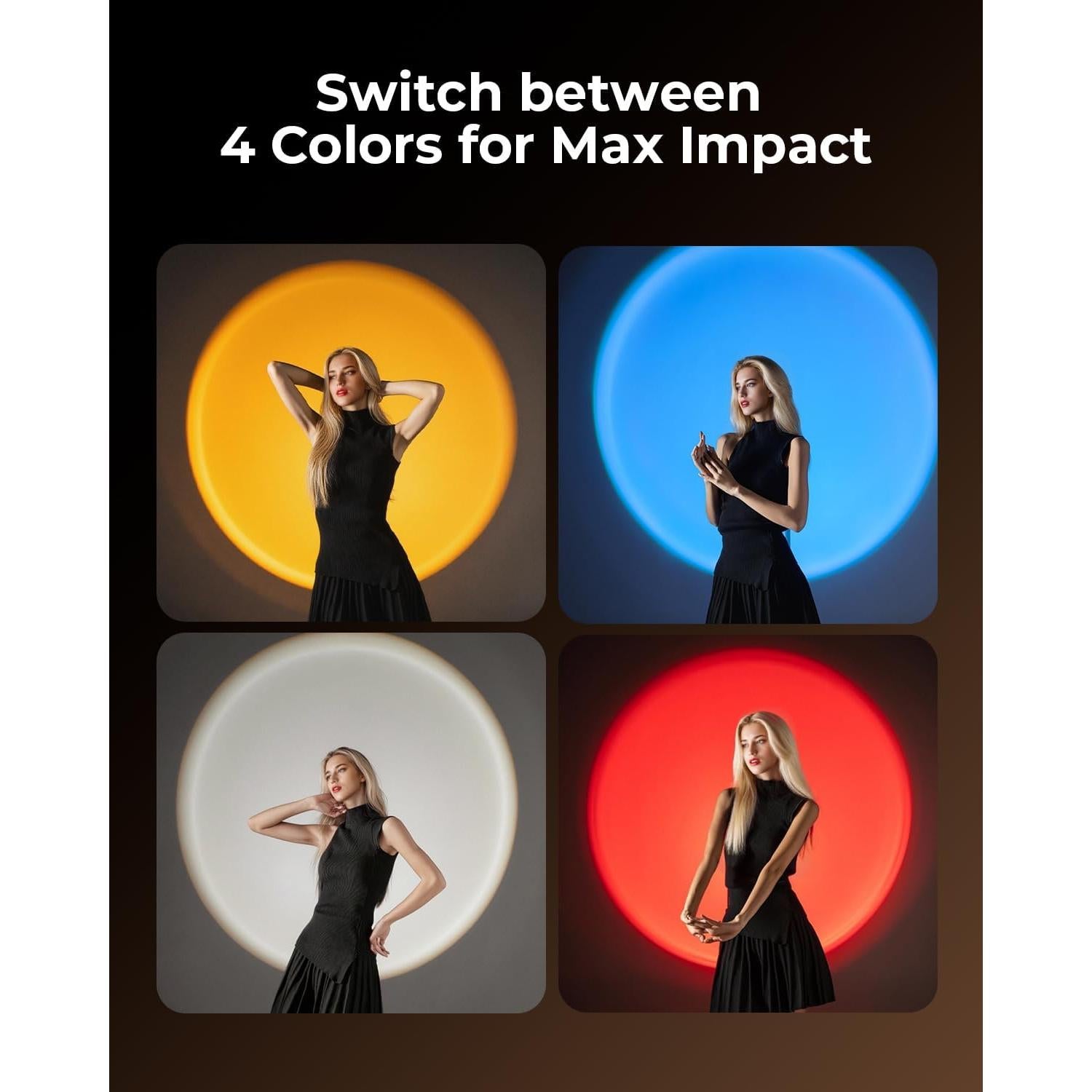 Linterna Fotográfica RGB LED SmallRig RF10C 7500mAh Aluminio